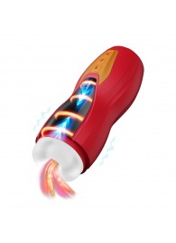 Интерактивный мастурбатор Solara с нагревом, вибрацией и поступательными движениями - Shots Media BV - в Екатеринбурге купить с доставкой