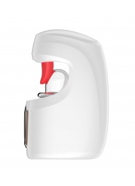 Белый мастурбатор с язычком и возвратно-поступательными движениями - Secwell - в Екатеринбурге купить с доставкой