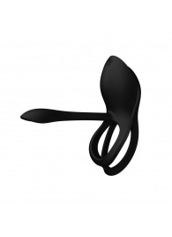 Черное эрекционное виброкольцо Bayek с пультом ДУ - Zalo - в Екатеринбурге купить с доставкой