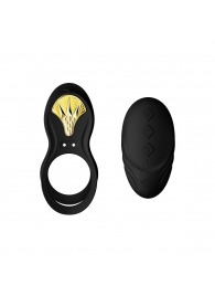 Черное эрекционное виброкольцо Bayek с пультом ДУ - Zalo - в Екатеринбурге купить с доставкой