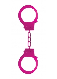 Розовые наручники OUCH! Pink - Shots Media BV - купить с доставкой в Екатеринбурге