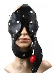Разъёмная шлем-маска с кляпом - Подиум - купить с доставкой в Екатеринбурге