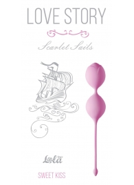 Розовые вагинальные шарики Scarlet Sails - Lola toys