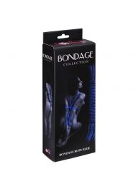 Синяя веревка Bondage Collection Blue - 3 м. - Lola Games - купить с доставкой в Екатеринбурге