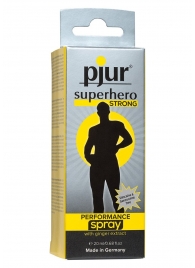 Спрей-пролонгатор длительного действия pjur SUPERHERO Strong Spray - 20 мл. - Pjur - купить с доставкой в Екатеринбурге