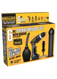 Секс-набор SPIRAL DRILLDO SET 6 PIECE - Drilldo