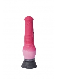 Розовый фаллоимитатор  Пони  - 24,5 см. - Erasexa - купить с доставкой в Екатеринбурге