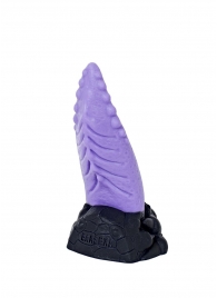 Фиолетовый стимулятор  Язык дракона  - 20,5 см. - Erasexa - купить с доставкой в Екатеринбурге