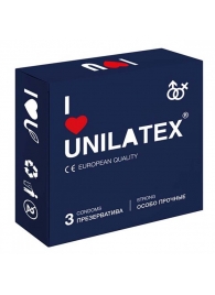 Ультрапрочные презервативы Unilatex Extra Strong - 3 шт. - Unilatex - купить с доставкой в Екатеринбурге
