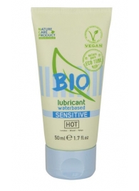 Органический лубрикант для чувствительной кожи Bio Sensitive - 50 мл. - HOT - купить с доставкой в Екатеринбурге