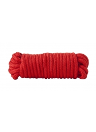 Красная хлопковая верёвка Bondage Rope 16 Feet - 5 м. - Blush Novelties - купить с доставкой в Екатеринбурге