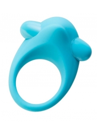 Голубое эрекционное силиконовое кольцо TOYFA A-Toys - A-toys - в Екатеринбурге купить с доставкой