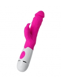 Розовый вибратор A-Toys Mist - 25,4 см. - A-toys