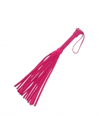 Розовая мини-плеть «Королевский велюр» - 40 см. - Sitabella - купить с доставкой в Екатеринбурге