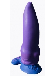 Фиолетовый фаллоимитатор  Зорг small  - 21 см. - Erasexa - купить с доставкой в Екатеринбурге