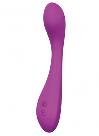 Фиолетовый гладкий перезаряжаемый вибратор SUGAR BRITCHES - 15,5 см. - Dream Toys