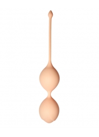 Телесные вагинальные шарики Кегеля со смещенным центом тяжести Delta - Le Frivole