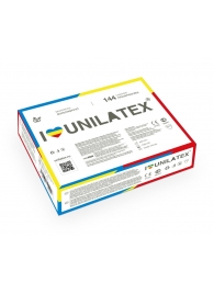 Разноцветные ароматизированные презервативы Unilatex Multifruits - 144 шт. - Unilatex - купить с доставкой в Екатеринбурге