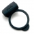 Темно-серое эрекционное кольцо Vibrating Love Ring с вибрацией - Fifty Shades of Grey - в Екатеринбурге купить с доставкой
