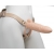 Телесный фаллопротез MEN STYLE с анальным стимулятором - 17,5 см. - LOVETOY (А-Полимер) - купить с доставкой в Екатеринбурге