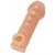 Телесная закрытая насадка с шишечками Cock Sleeve Size S - 13,8 см. - KOKOS - в Екатеринбурге купить с доставкой