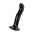 Черный стимулятор для пар P G-Spot Dildo Size L - 19 см. - Strap-on-me - в Екатеринбурге купить с доставкой