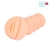 Телесный мастурбатор-вагина с комплектом эрекционных колец - Bior toys - в Екатеринбурге купить с доставкой