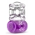 Фиолетовое эрекционное виброкольцо One Night Stand Vibrating C-Ring - Blush Novelties - в Екатеринбурге купить с доставкой