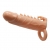 Телесная удлиняющая насадка Penis Sleeve Emmitt - 17 см. - Baile - в Екатеринбурге купить с доставкой