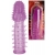 Фиолетовая насадка, удлиняющая половой член - 13,5 см. - Toyfa Basic - в Екатеринбурге купить с доставкой