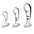 Набор из 3 стальных стимуляторов простаты Stainless Steel P-spot Training Set - b-Vibe - в Екатеринбурге купить с доставкой