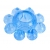 Голубая гелевая насадка-цветок - Toyfa Basic - в Екатеринбурге купить с доставкой