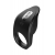 Черное эрекционное виброкольцо Vibro Lust Ring - MALESATION - в Екатеринбурге купить с доставкой