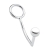 Кольцо на пенис с анальным стимулятором Stainless Steel Anal Hook   Cock Ring - BlueLine - в Екатеринбурге купить с доставкой