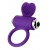 Фиолетовое виброкольцо с ресничками JOS PERY - JOS - в Екатеринбурге купить с доставкой