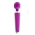 Фиолетовый силиконовый вибромассажер с 16 видами пульсации - 19,2 см. - 4sexdreaM