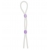 Прозрачное эрекционное кольцо-лассо SILICONE LASSO COCK RING DUAL BEADS - NMC - в Екатеринбурге купить с доставкой