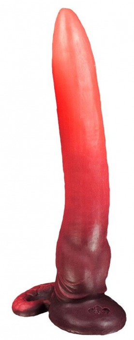 Красный фаллоимитатор  Зорг Лонг  - 42 см. - Erasexa - купить с доставкой в Екатеринбурге