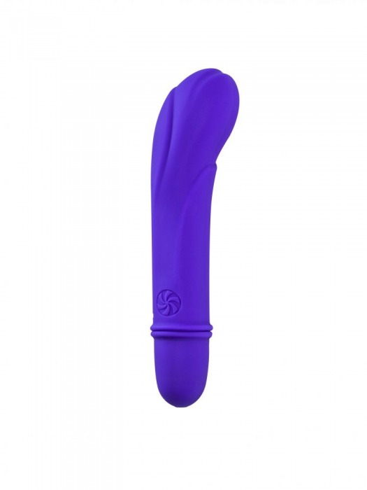 Фиолетовый мини-вибратор Universe Secret Flower - 12,6 см. - Lola toys