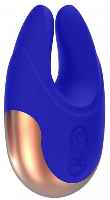 Синий клиторальный стимулятор Lavish - 8,9 см. - Shots Media BV
