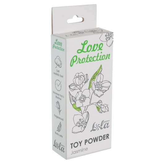 Пудра для игрушек Love Protection с ароматом жасмина - 15 гр. - Lola Games - купить с доставкой в Екатеринбурге