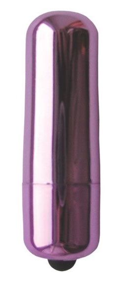 Фиолетовая гладкая вибропуля Erowoman-Eroman - 5,5 см. - Bior toys