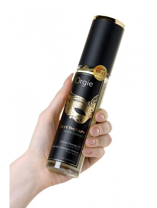 Минеральное массажное масло Orgie Sexy Therapy Afrodisiac - 200 мл. - ORGIE - купить с доставкой в Екатеринбурге