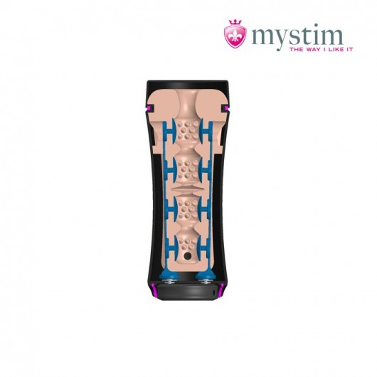 Мастурбатор-анус Opus E Donut с возможностью подключения электростимуляции - MyStim - купить с доставкой в Екатеринбурге