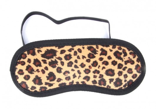 Леопардовая маска на резиночке - Notabu - купить с доставкой в Екатеринбурге