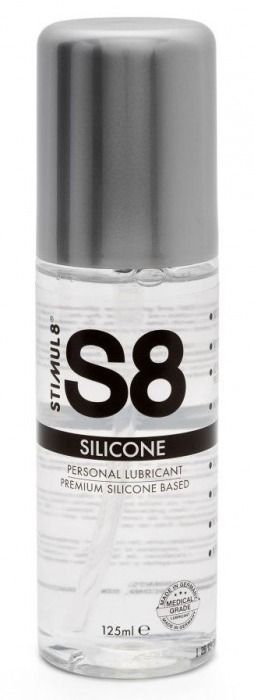 Лубрикант на силиконовой основе S8 Premium Silicone - 125 мл. - Stimul8 - купить с доставкой в Екатеринбурге