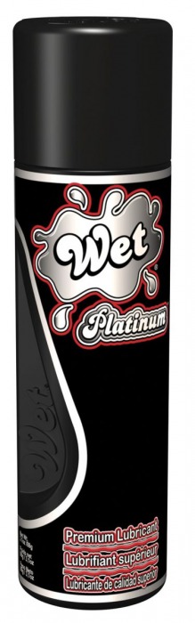 Гель-лубрикант на силиконовой основе Wet Platinum - 93 мл. - Wet International Inc. - купить с доставкой в Екатеринбурге