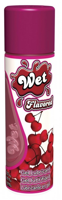 Лубрикант Wet Flavored Sweet Cherry с ароматом вишни - 106 мл. - Wet International Inc. - купить с доставкой в Екатеринбурге