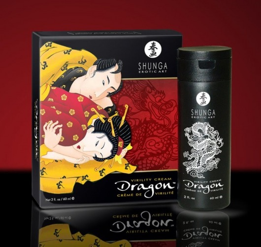 Интимный мужской крем  Дракон - Shunga - купить с доставкой в Екатеринбурге
