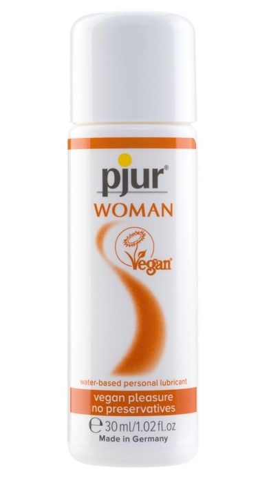 Лубрикант pjur WOMAN Vegan на водной основе - 30 мл. - Pjur - купить с доставкой в Екатеринбурге